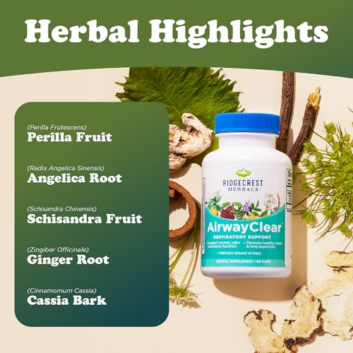 Ridgecrest Herbals para bienestar respiratorio