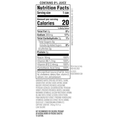 Rockstar Pure Zero fruta punch