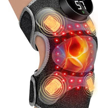 rodillera de masaje con terapia de luz roja