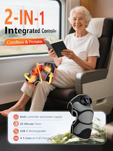 rodillera upgrade para masajes en 4 áreas
