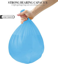 rollos de bolsas de basura azules