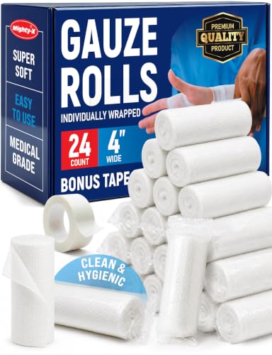 Rollos de gasa suave y transpirable