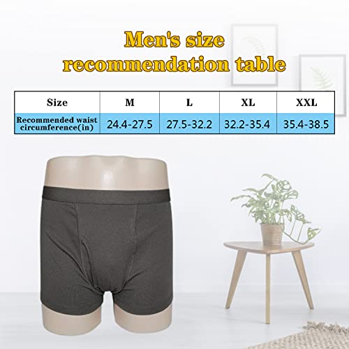 ropa interior a prueba de fugas para hombres