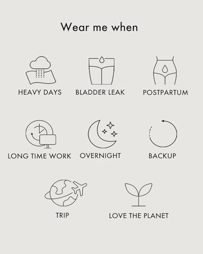 ropa interior cómoda para días de flujo