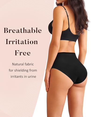 Ropa interior femenina a prueba de fugas