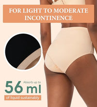 Ropa interior lavable postparto cómoda