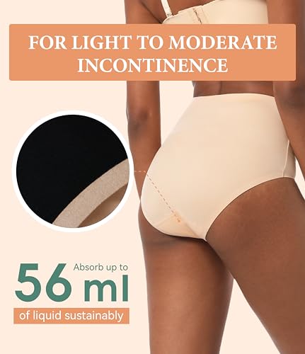 Ropa interior lavable postparto cómoda