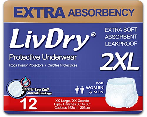 Ropa interior LivDry XXL alta absorción