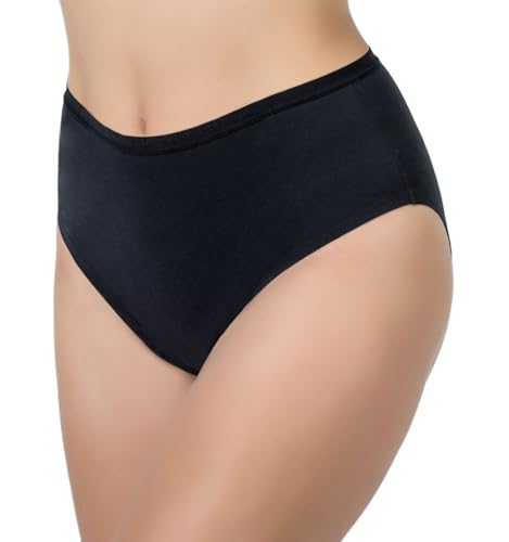 Ropa interior negra para incontinencia