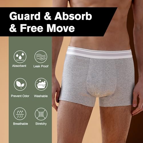 ropa interior para hombres con incontinencia