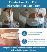 Ropa para diálisis con soporte seguro
