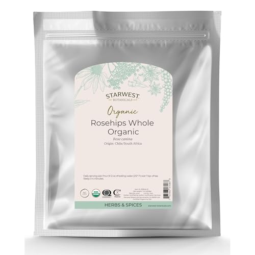 rosehips orgánicos enteros para té