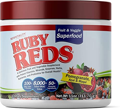 Ruby Reds multivitamínicos en polvo