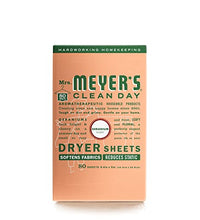Sábanas para secadora MRS. MEYER'S con aceites esenciales