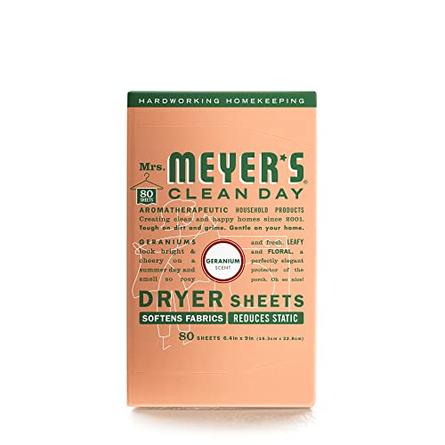Sábanas para secadora MRS. MEYER'S con aceites esenciales