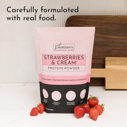 Sabor a fresas y crema delicioso