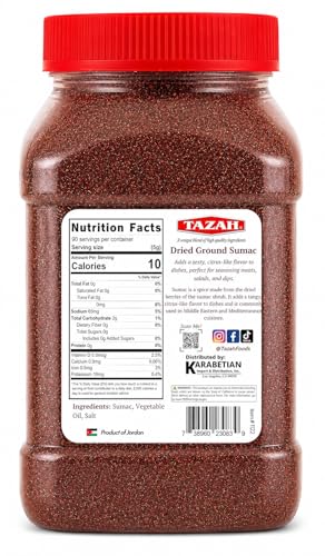 sabor ácido sumac para ensaladas