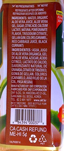 Sabor delicioso de granada natural
