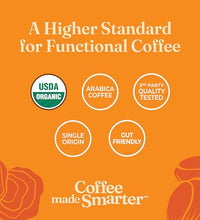 Sabor único de café de hongos