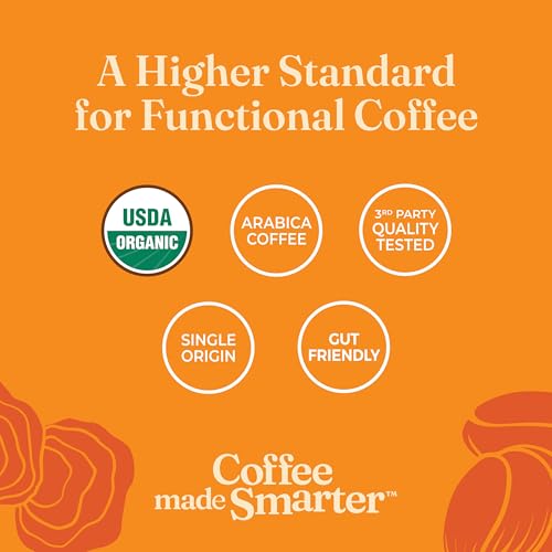 Sabor único de café de hongos