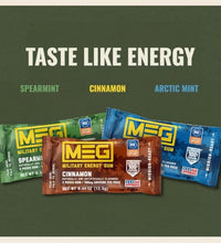 sabores variados de chicles energéticos