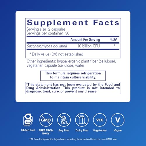 Saccharomyces Boulardii para flora intestinal
