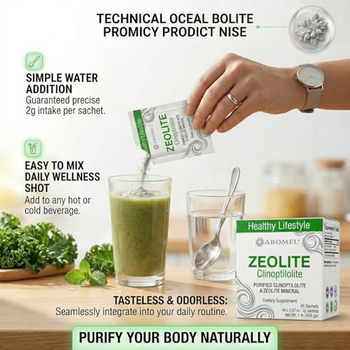Sachets de zeolita para salud