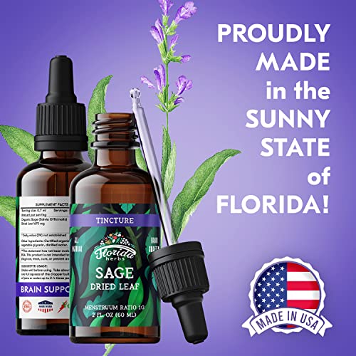 salvia seca de Florida Herbs