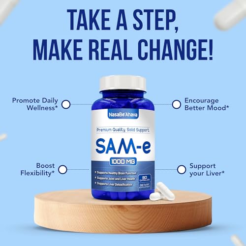 SAM-e 1000mg para bienestar diario