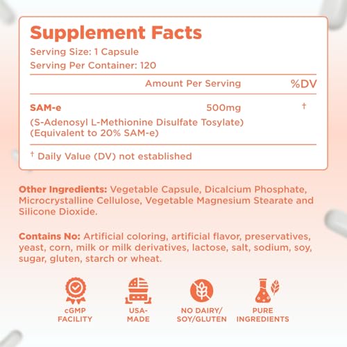 SAM-e bioactivo para el hígado