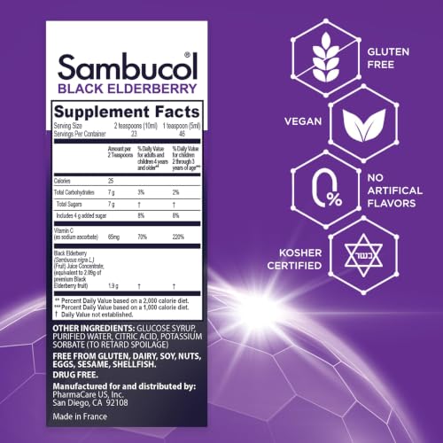 Sambucol fórmulas inmunes para niños