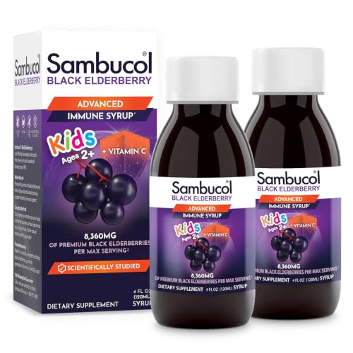 Sambucol jarabe de saúco para niños