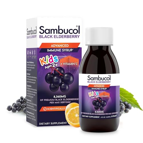 Sambucol jarabe de saúco para niños