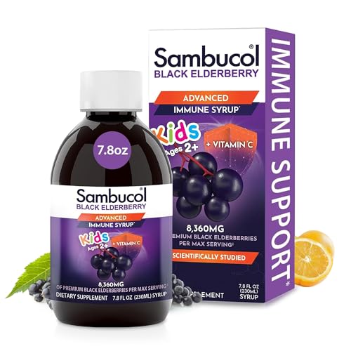 Sambucol jarabe de saúco para niños