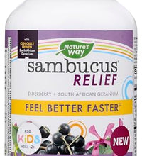 Sambucus para niños sabor berry