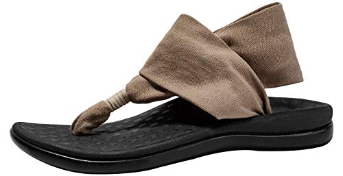 sandalias de yoga con soporte arco