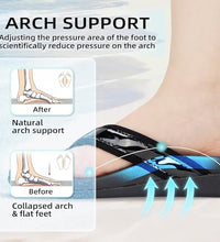 sandalias orkii flip flops ortóticos