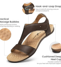 sandalias ortopédicas para caminar largas distancias
