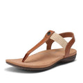sandalias t-strap cómodas para verano
