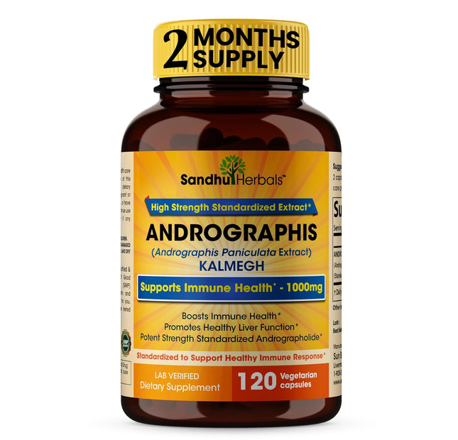 Sandhu Herbals Andrographis Paniculata 500 mg