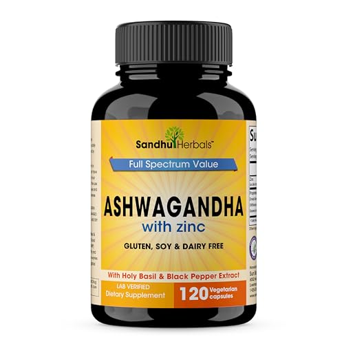 SANDHUHERBALS Ashwagandha 120 cápsulas
