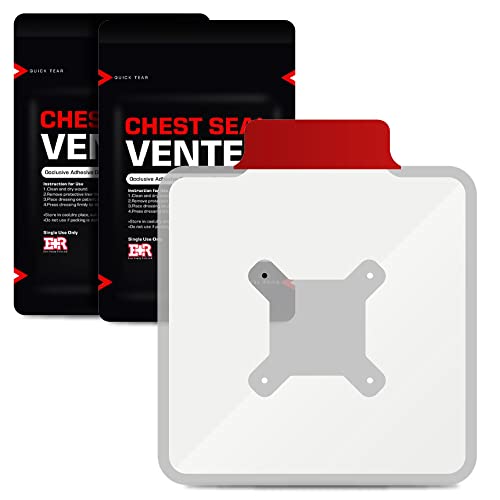 Sellos de pecho ventilados para heridas