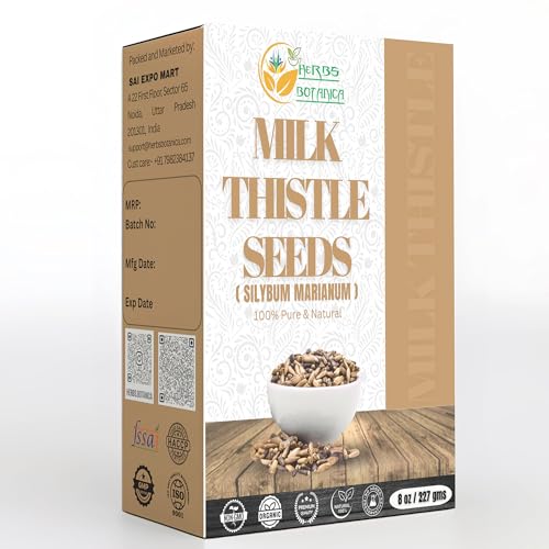 Semillas de cardo mariano para té