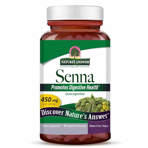 Senna Leaf para digestión saludable