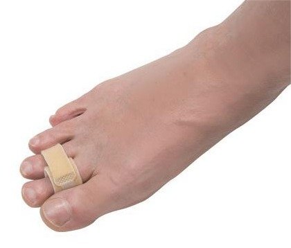 separadores para dolor de dedo torcido