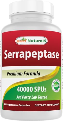 Serrapeptasa 40000 SPUs para salud