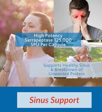Serrapeptasa para el alivio de la inflamación