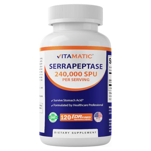 Serrapeptasa Vitamatic 240,000 SPU