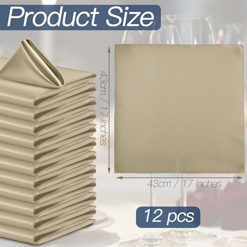servilletas beige para fiestas elegantes