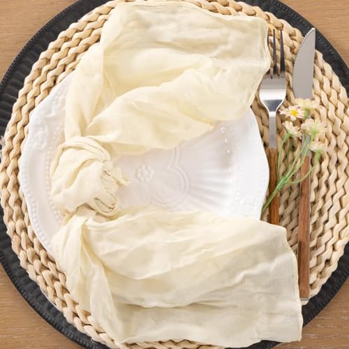 servilletas boho rústicas para eventos especiales